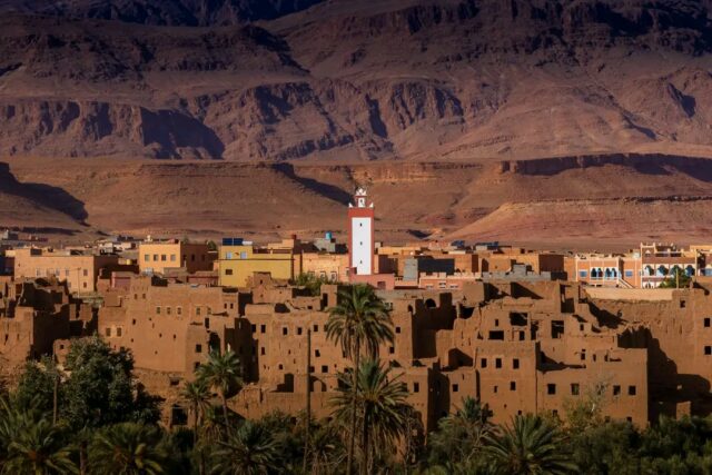 Todra Gorges near Tinghir Morocco 