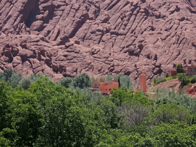 Dades Valley landscapes Morocco 