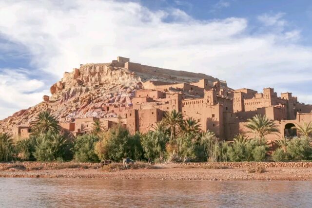 Ancient earthen buildings of Ait Ben Haddou Kasbah