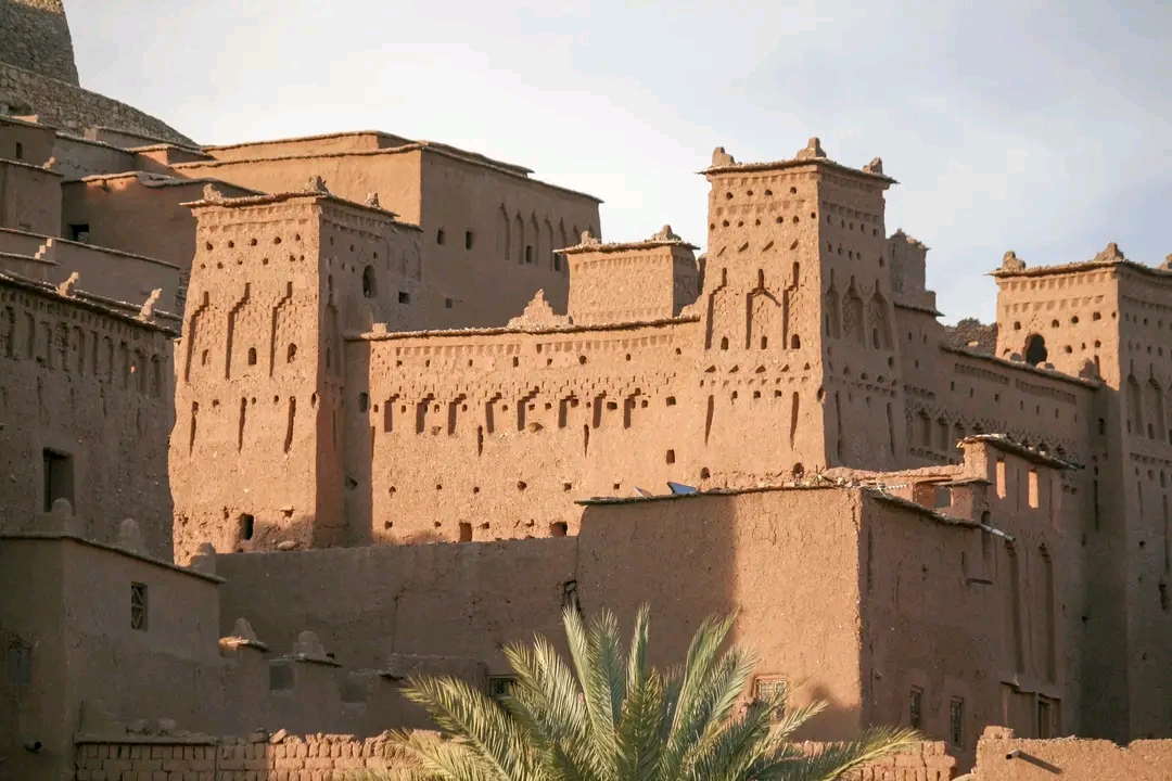 Ait Ben Haddou Kasbah, UNESCO World Heritage Site, ancient fortified village near Ouarzazate in Morocco.